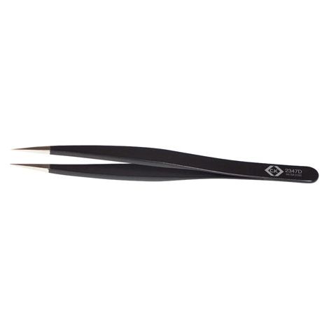 C.K. T2347D pinza pinza negra 120 mm precisión