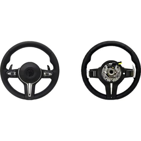 Lenkrad, maßgeschneidertes Design, Premium-Leder/Carbon-Material, M3 (1/2)