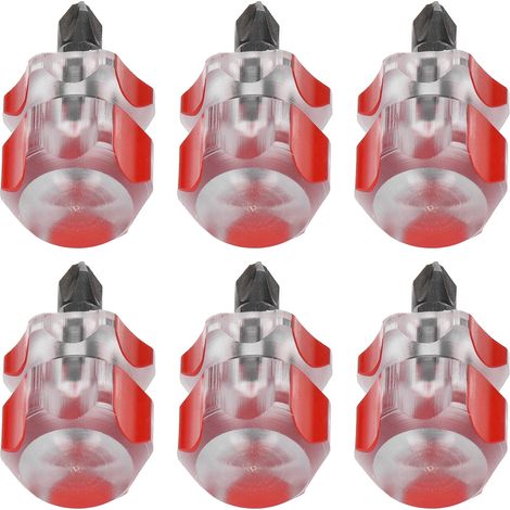 Tournevis Phillips 6 pièces, mini tournevis multifonctionnel portable pour machine à coudre avec manche court