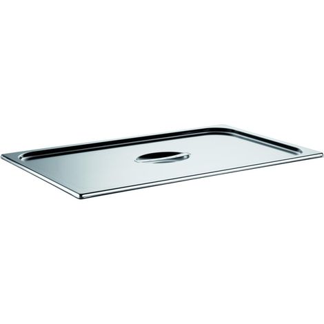 Abert coperchio Gastronorm 1/1 acciaio inox 18/10 professionale 53 x 32,5 cm (1/3)