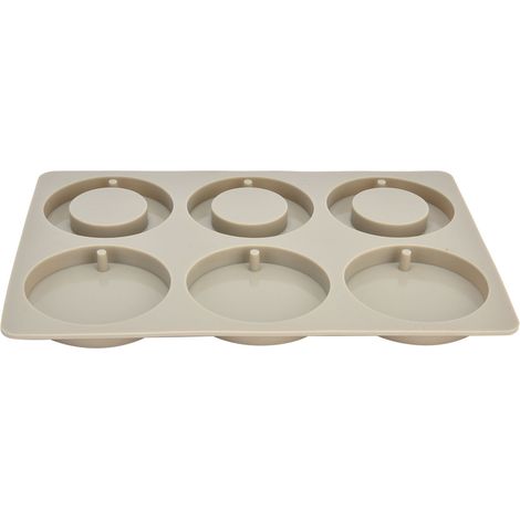Moule à gâteau en silicone professionnel, accessoire de bricolage pour gâteaux, savons et pains, jouet pour jeux d'imitation (1/5)