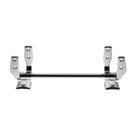 CERNIERE COPRIWATER 5 FORI CONTRARIA DA 220 MM Misura: Cromo