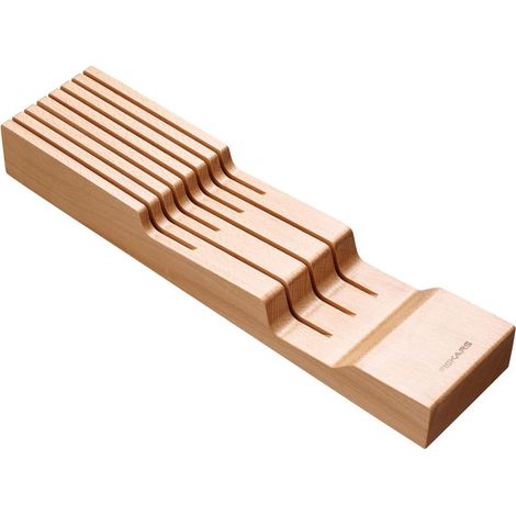 Portacoltelli in legno Fiskars per cassetto (1/4)