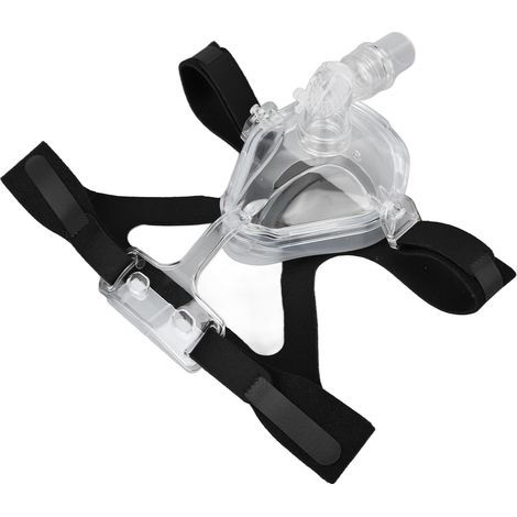 Ensemble de protection nasale pour appareil respiratoire, adaptateur de rotation à 360 degrés, clips pour harnais et masque nasal (1/5)