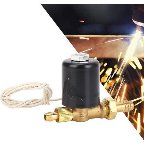 Coulée intégrée de l'électrovanne 24V, soupape de la machine de soudage à arc électrique pour le milieu d'huile de gaz d'eau 0-0,8 MPa Pression (AC24V) (1/5)