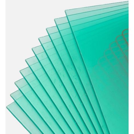 Lot de 10 plaques de protection transparentes pour casque de soudage, lentille de rechange, 138 x 122 mm (1/5)