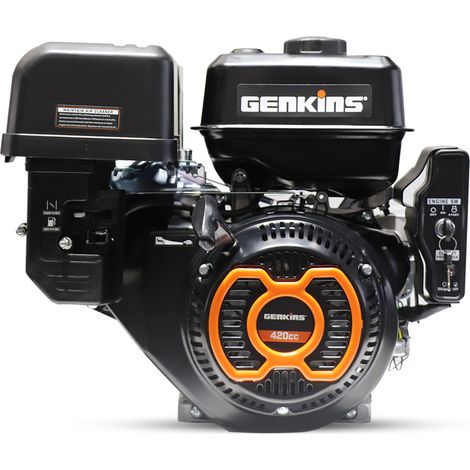 GENKINS GK460E avviamento elettrico 18 HP Motore Benzina Albero Cilindrico 25,4