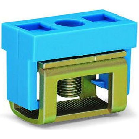 1 bornier de raccordement, type N, capuchon bleu, section 2,5 à 16 mm2 (1/4)