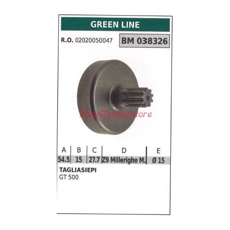 Campana frizione GREEN LINE tagliasiepe GT 500 038326