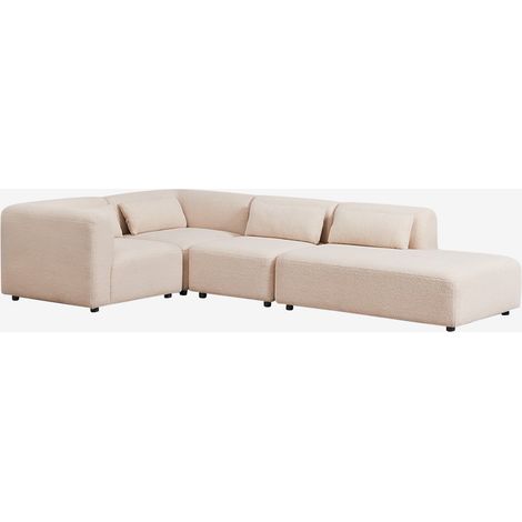 SKLUM 4-teiliges modulares Ecksofa Fogler mit Chaiselongue rechts                                   