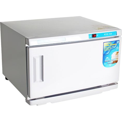 Eosnow Armoire chauffe-serviettes 16L, grande capacité 200W, chauffage rapide pour le visage, Spa, cheveux, équipement de Salon de beauté et maison (1/5)