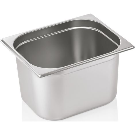 Bac inox GN 1/2 H 200 mm 11,5 ltr GN CORE - Was Germany (1/2)