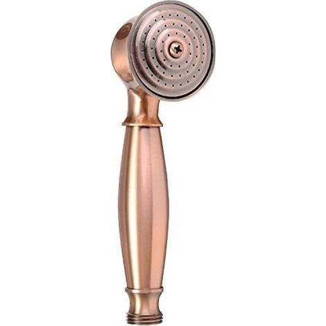 Pommeau de douche à main vintage en laiton, or roseSa haute qualité en fait le choix idéal pour les familles. (1/5)