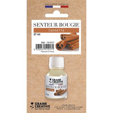 Graine Créative - Parfum à bougie 27 ml Cannelle