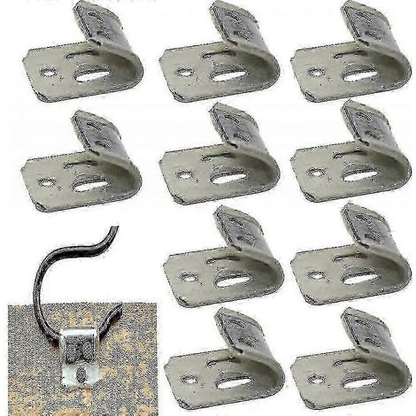 Lot de 20 clips pour ressorts de meubles rembourrés, compatibles avec la réparation des ressorts de chaises et de canapés. (1/5)
