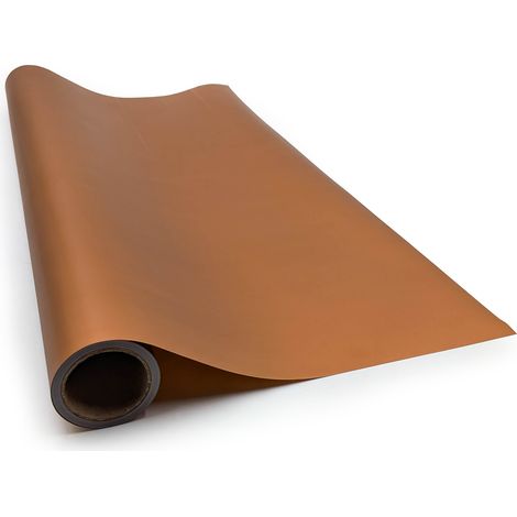 Papel de aluminio floral - Marrón "Elegante" - Rollo de 58 cm x 10 m (1/5)
