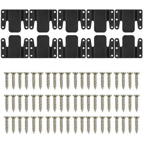 Lot de 10 connecteurs pour canapé d'angle, système d'emboîtement universel, clips de fixation faciles à installer (1/5)