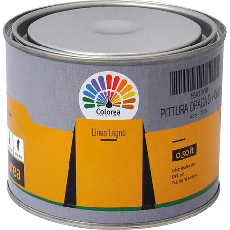 PITTURA OPACA DI FONDO 'COLOREA' Lt. 0,500