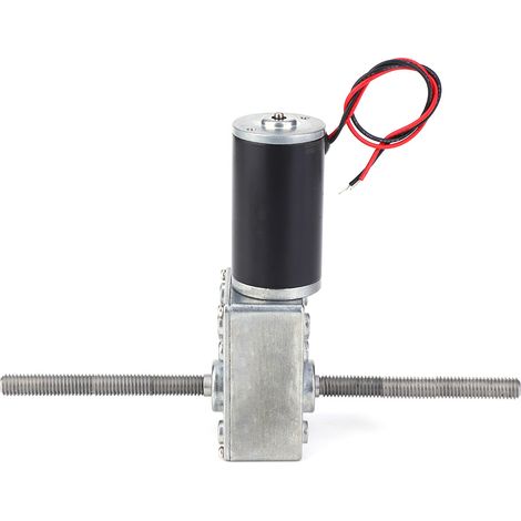 24V Doppelwellen-Metallgetriebe-Turbo-Schneckengetriebemotor M8 Rechtsgewinde 670 (1/5)