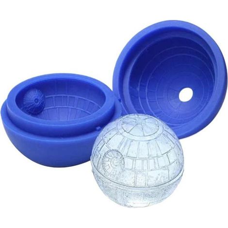 Eisform aus Silicagel – Langsam schmelzende Eiskugeln für Whisky und andere Getränke – Ideal für Miniaturdesserts und kulinarische Zubereitungen – 1 Stück (1/5)