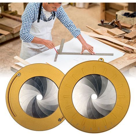 Strumento per disegnare cerchi, strumento professionale regolabile in metallo e acciaio inox per disegnare cerchi (1/3)