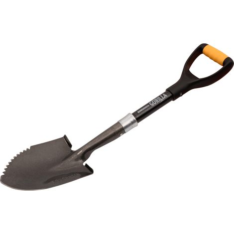 Pelle Micro à Lame tranchante 690 mm (27") – Lame Ronde Robuste pour Couper, Creuser et Ouvrir Les big Bags dans Les espaces restreints (1/5)