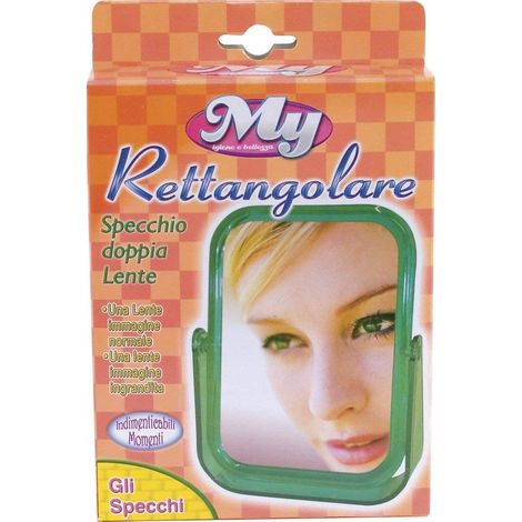 Miroir rectangulaire cm 12 x 18