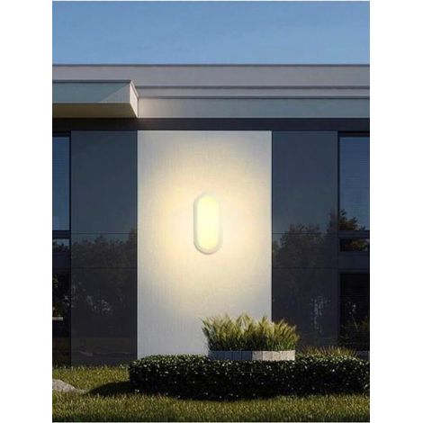 Lampada Led 18 Watt Luce Calda 3000k Plafoniera Da Esterno Ip65 (1/4)