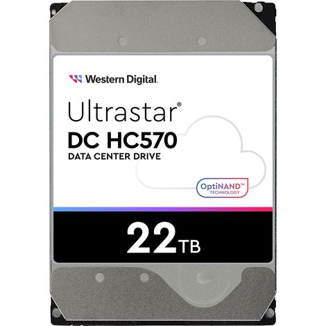 HDD Western Digital Ultrastar DC HC570 WUH722222AL5204 (22 TB 3.5" SAS)