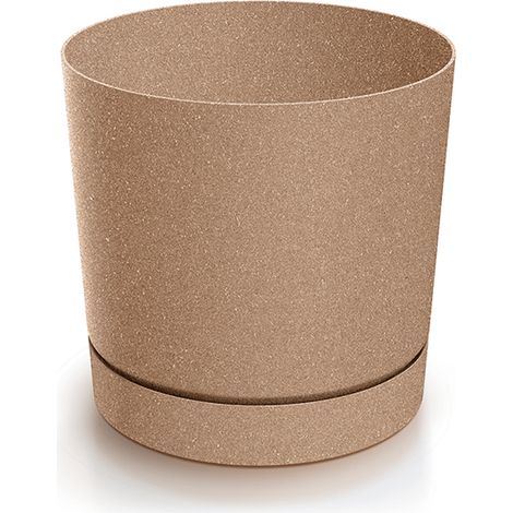 Prosperplast Blumentopf TUBO P Eco Wood Natur 10,8 cm