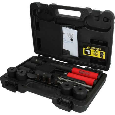 KS Tools Felgenschloss-Ausbohr-Satz, 16-tlg