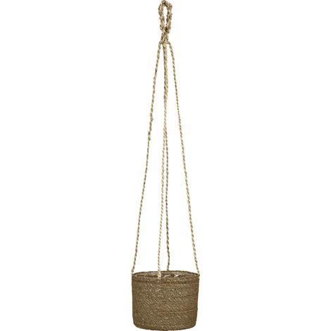 Scheurich Hängeampel Ø 17 cm Seegras braun