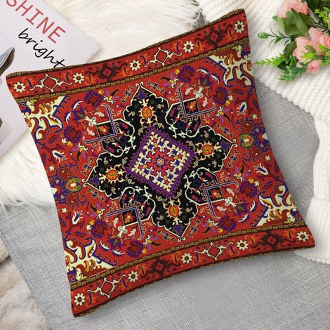 Housse de coussin,Coussin décoratif ethnique, authentique (1/5)