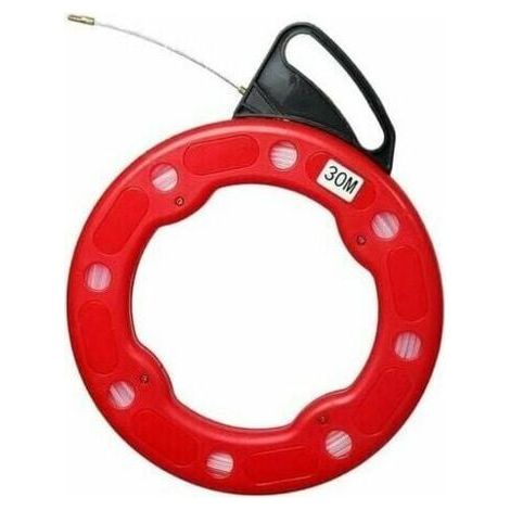 Tire-fil Aiguille d'électricien Tire-fil Fibre de verre Ø 4mm 30M