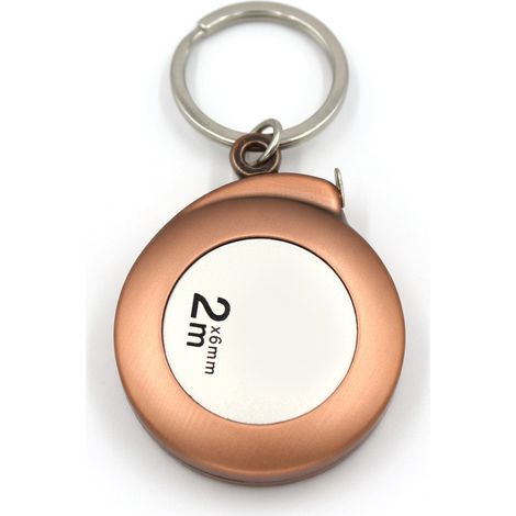 Mini mètre ruban cuivre 2m mesure portable (1/5)