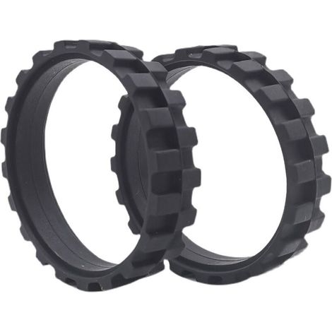 NEUMÁTICOS para iRobot 5/6/7/8/9, I7, E3 y E5 (paquete de 2). Antideslizantes, agarre excepcional y fácil instalación. (1/3)