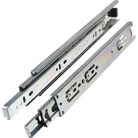 Lot de 2 glissières latérales tiroir 30,5 cm (12 pouces) avec rails en (1/5)