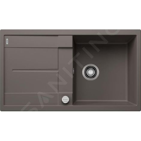 Evier Blanco Metra 5S Silgranit - GRIS VOLCAN - Vidage : Automatique