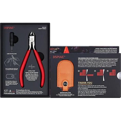 Pince coupante à lame unique Dspiae St-a 3.0, ensemble d'outils de découpe pour le modélisme et les loisirs créatifs. (1/5)