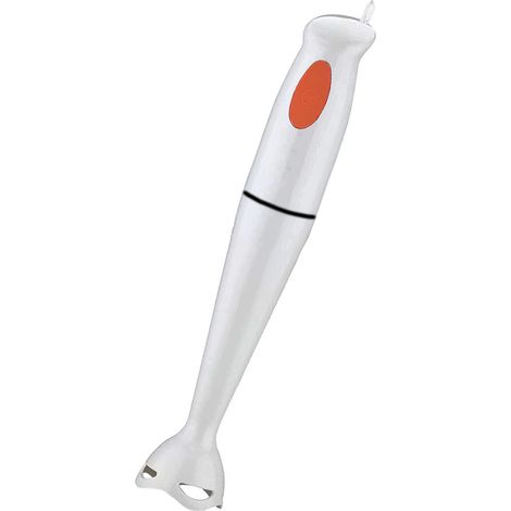 Frullatore ad Immersione 300W Mixer Tritatutto Bianco Lama 2 Ali Cucina (1/5)