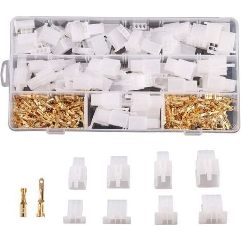 2.8mm Automobile Connecteur Kit 2 3 4 6 Broches Automobile Fil Électrique Connecteurs Kit pour Moto Moto Voiture Camion Scooter Bateaux Électrique Instruments (1/4)
