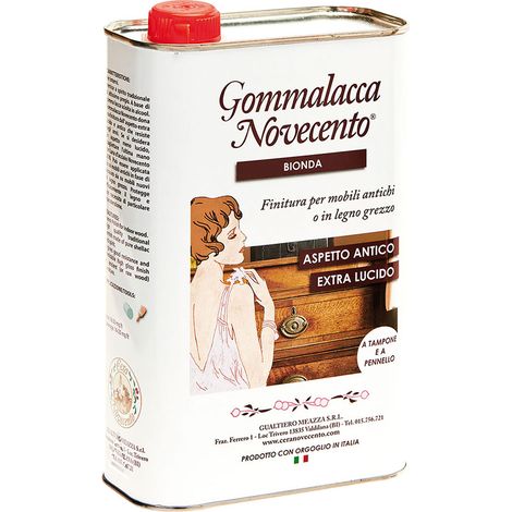 VERNICE GOMMALACCA BIONDA lt. 0,25 - NOVECENTO