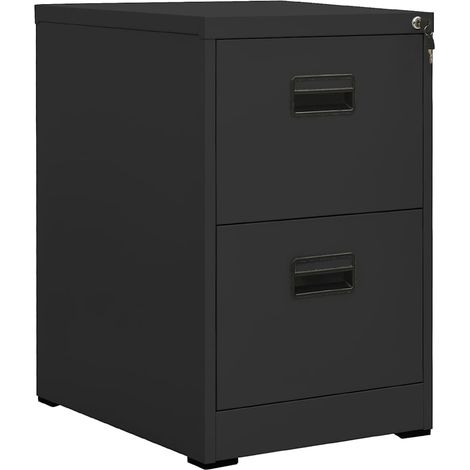 vidaXL Filing Cabinet Anthracite 46x62x72,5 cm Steel (1/5)