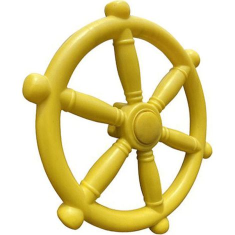 Irovami Volant de 30 cm, accessoire de jeu de pirate pour balançoire d'extérieur pour enfants, cabane dans les arbres, jardin (1/5)