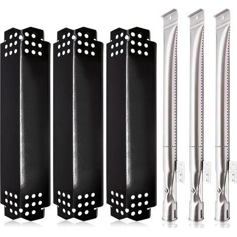 Pièces de Rechange pour Barbecue Nexgrill 3 brûleurs 720-0925S, 720-0894F, 2 brûleurs 720-0864M, 720-0864, 720-0864R, plaques chauffantes de Gril, Tente et Tubes de brûleur pour Kenmore, BBQ Pro,