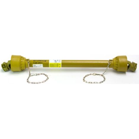 Dema – Cardan 950-1350 GW 800/12 – Longueur utile 950 à 1350 mm – Couple maximum 210 Nm – Compatible tracteurs 16 cv