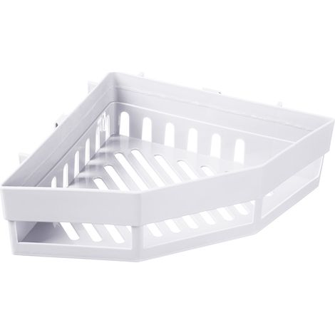 PP, autocollants sans couture en trois couleurs, étagère de rangement triangulaire pour salle de bain