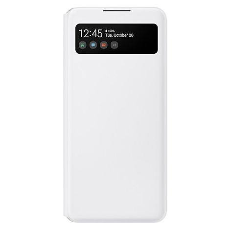 Cover portafoglio Samsung EF-EA426PW A42 5G bianco/bianco S View (1/4)
