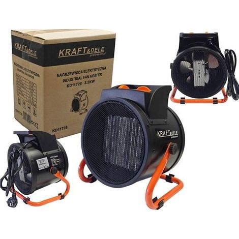 Radiatore Elettrico Portatile 3,5 Kilowatt 230 Volt KD11728 Potente Riscaldamento Per Appartamenti Studi (1/5)
