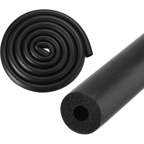 Tube en Mousse d'Isolation de Tuyau Tube en Mousse Noir (1/5)
